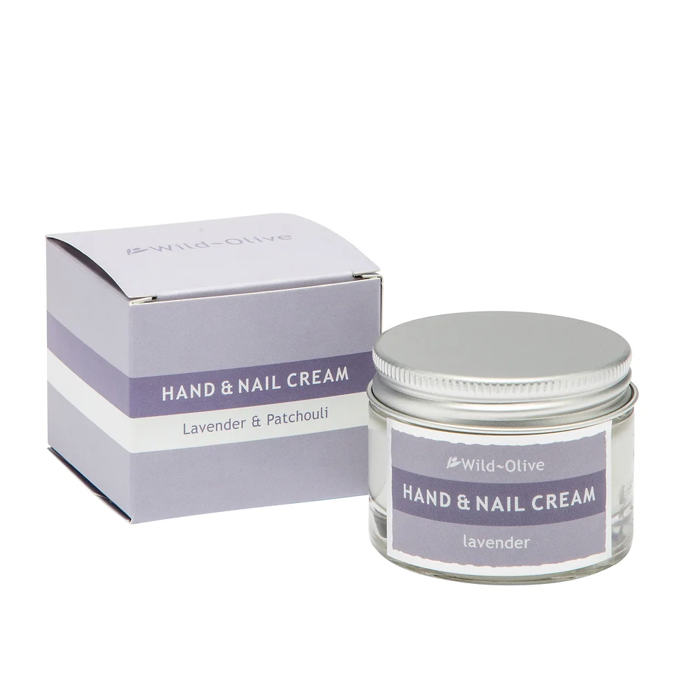 Lavender Patchouli Natural Hand and Nail Cream