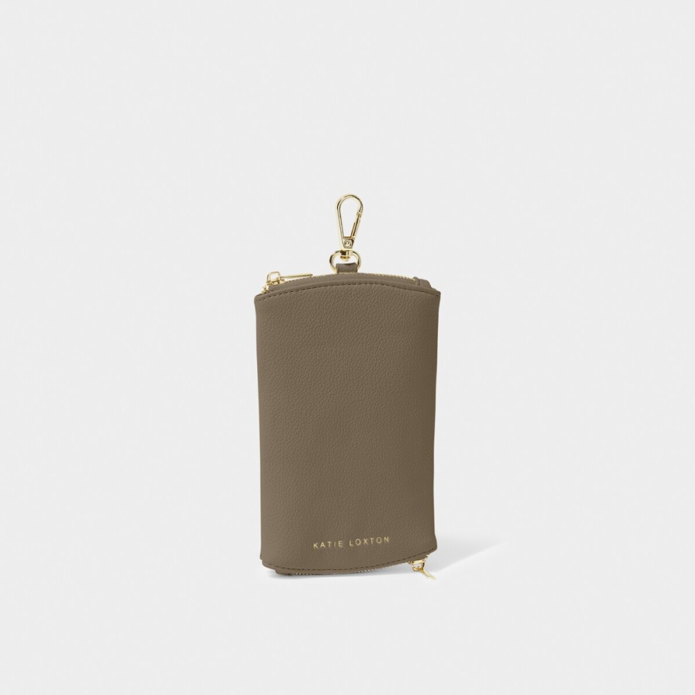 Clip on Sunglasses Case in Mink - Katie Loxton