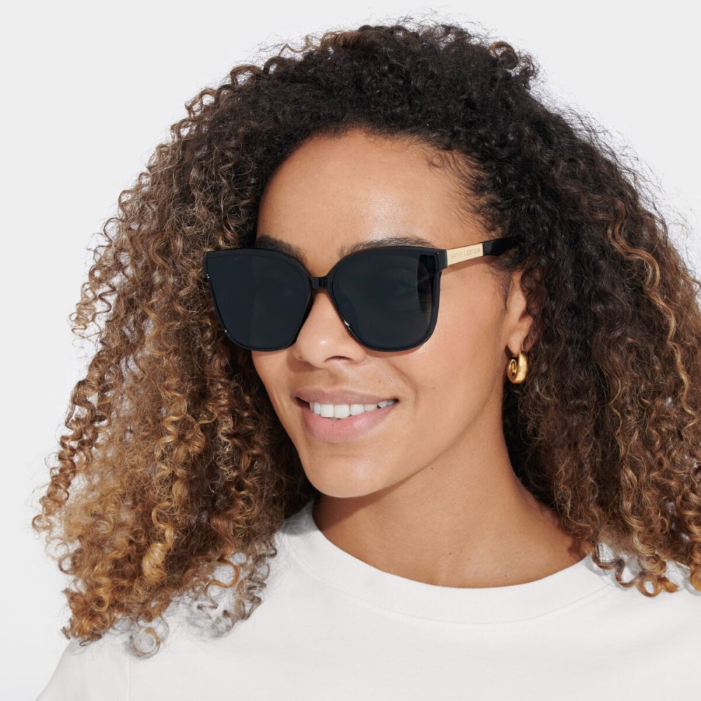 Savannah Black Sunglasses - Katie Loxton