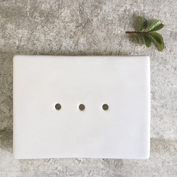 White Soap Dish | East of India