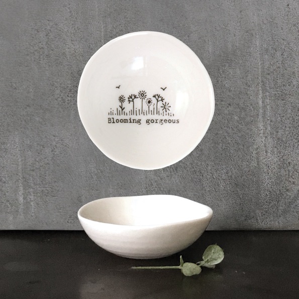 Blooming Gorgeous Wobbly Bowl Trinket Dish  | East of India