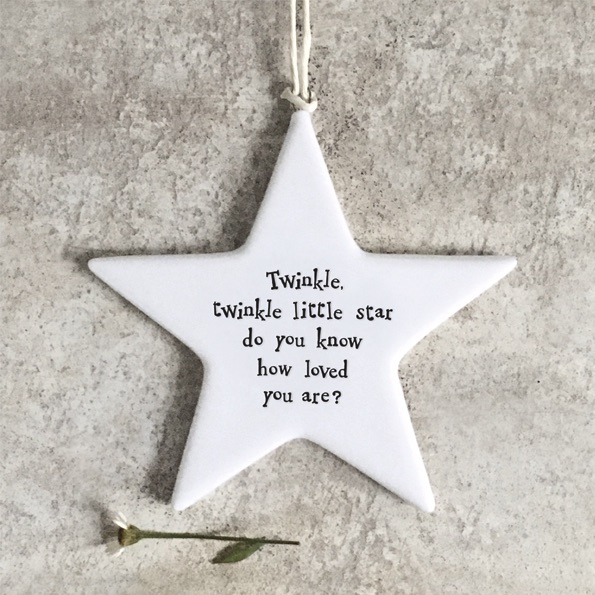 Twinkle Twinkle.... Ceramic Star | East of India