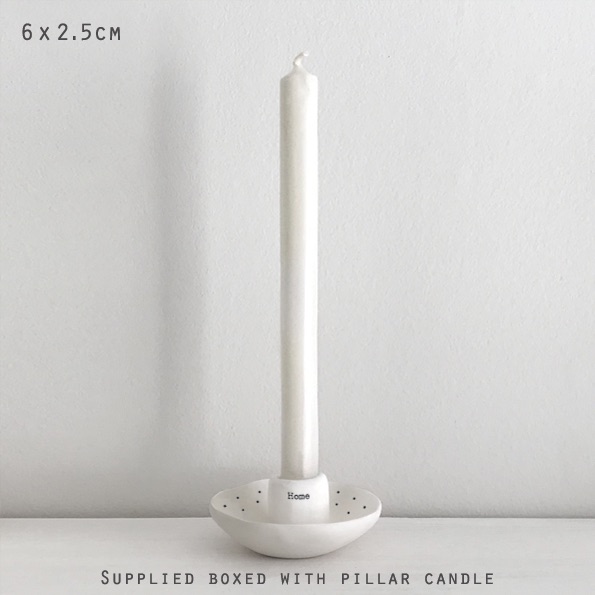 Home Ceramic Candle Holder | East of India