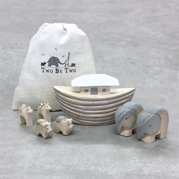 Wooden Noah's Arc Set | East of india