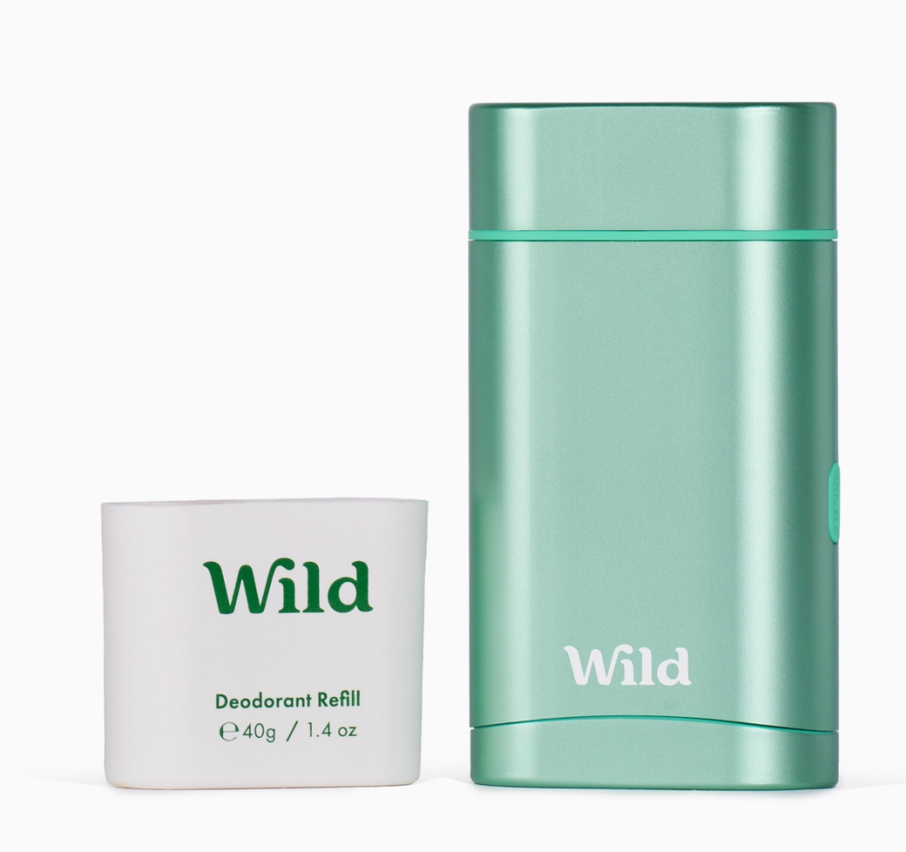 Wild Fresh Cotton & Sea Salt Deodorant and Case Set