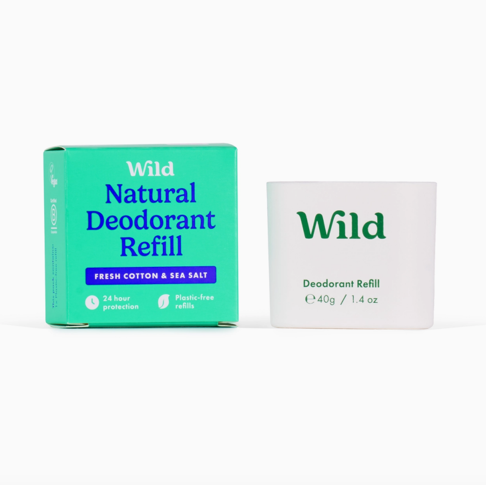 Wild Fresh Cotton & Sea Salt Deodorant Refill