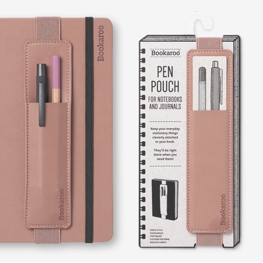 Bookaroo Pen Pouch in Blush
