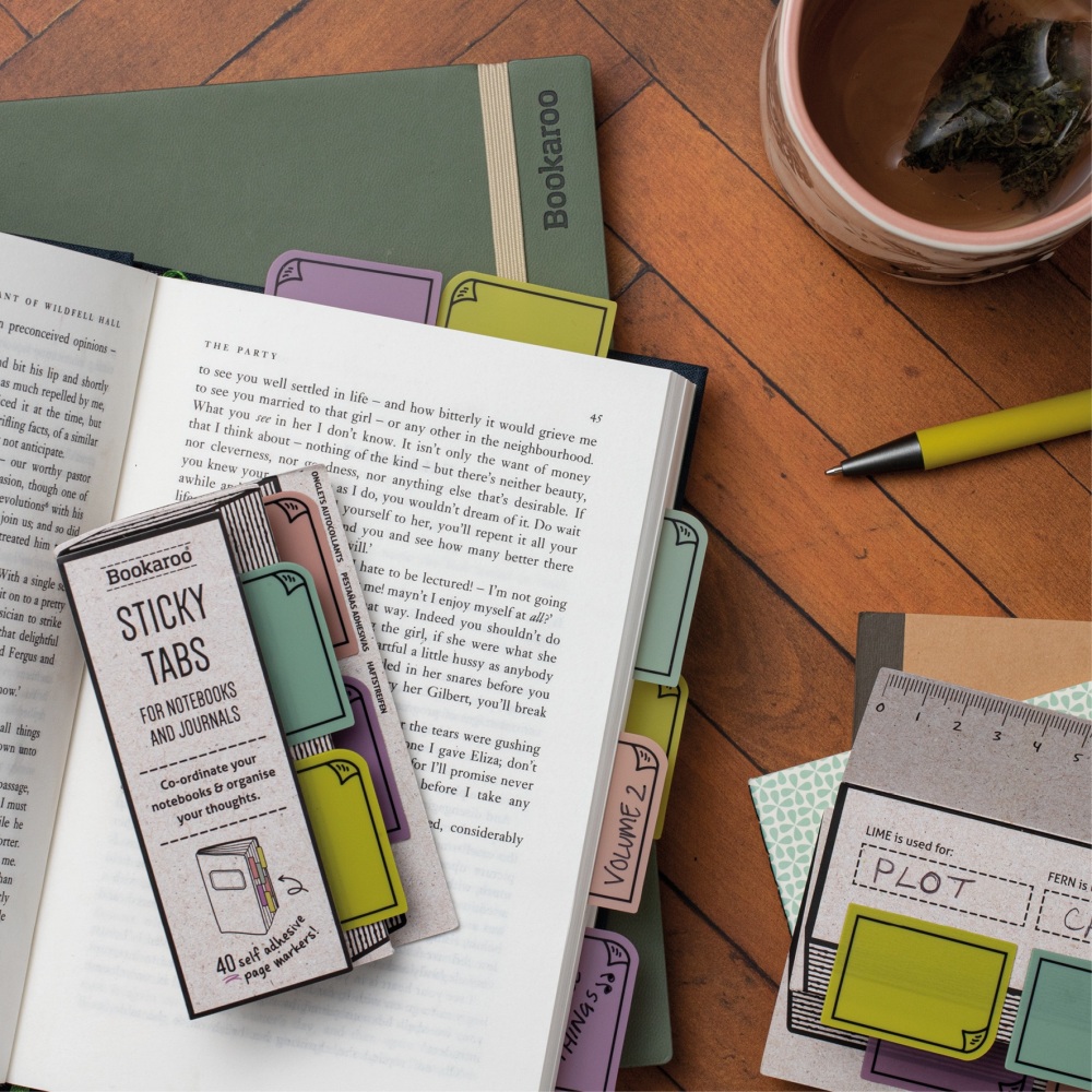 Sticky Writable Tabs in Pastel