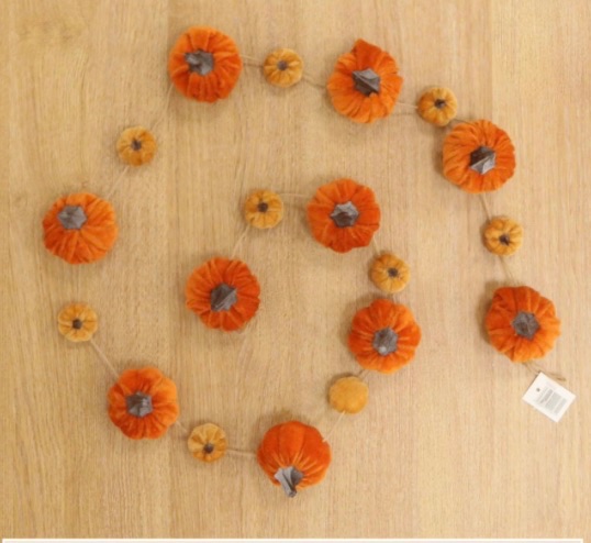 Pumpkin Garland