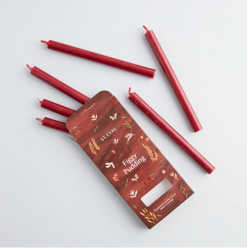 Figgy Pudding Mini Dinner Candles | St Eval