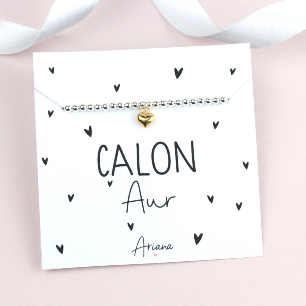 Breichled Calon Aur | Calon Aur Bracelet by Ariana Jewellery -  Various Choice