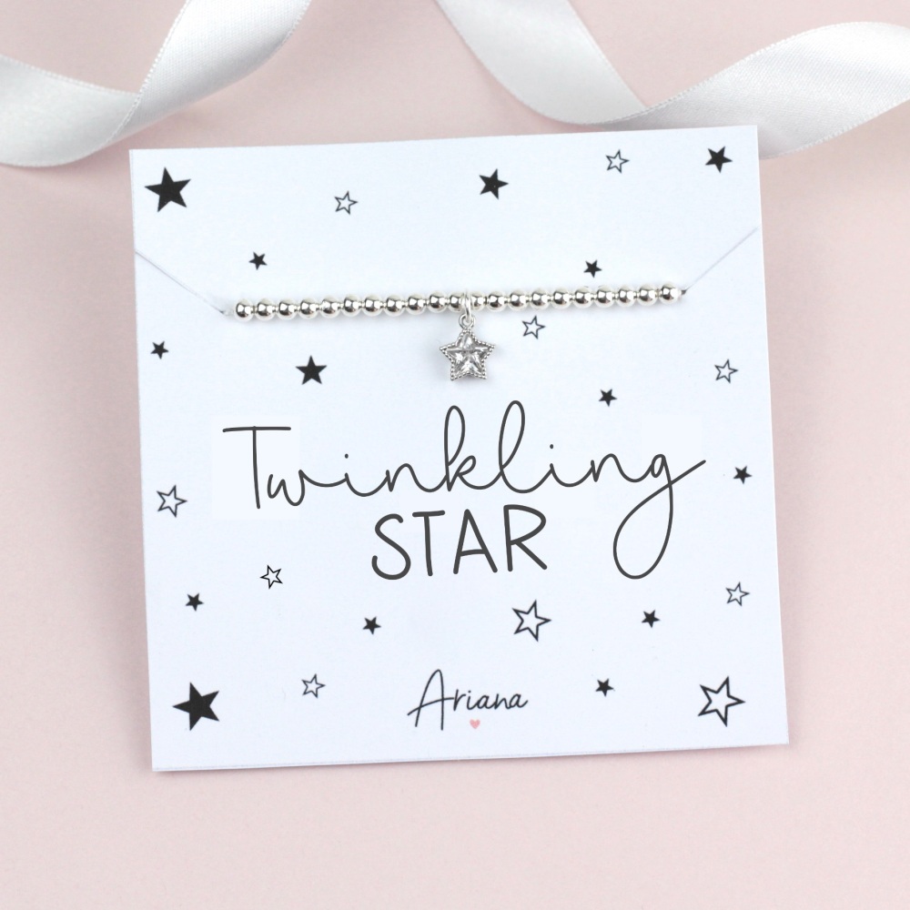 Twinkling Star Bracelet by Ariana Jewellery -  Various Choice