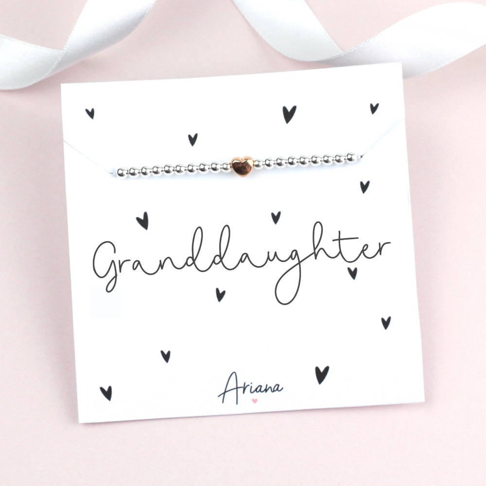 Granddaughter Bracelet by Ariana Jewellery -  Various Choice