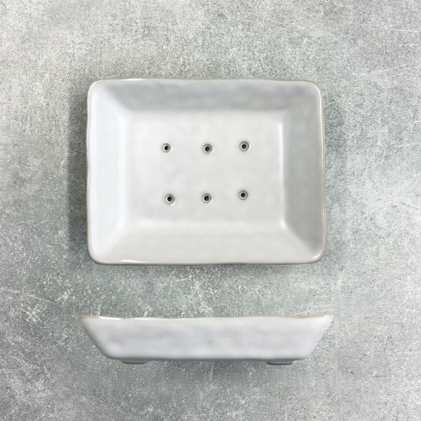White Soap Dish | East of India