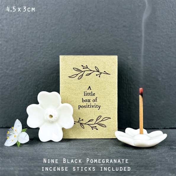 Little Box of Positivity Incense Matchbox | East of India
