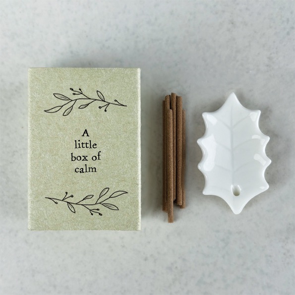 Little Box of Calm Incense Matchbox | East of India