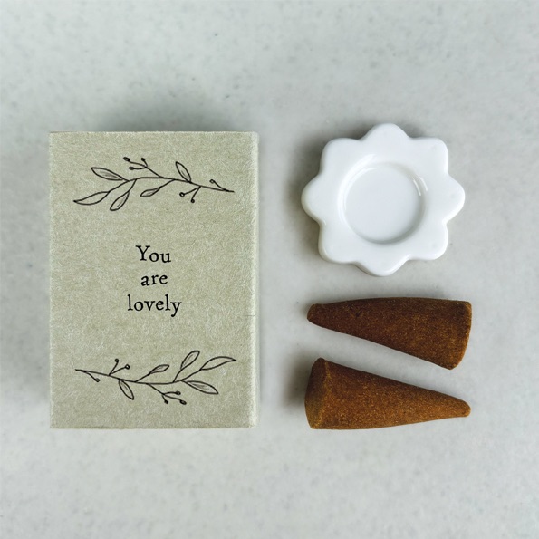 You are Lovely Incense Matchbox | East of India