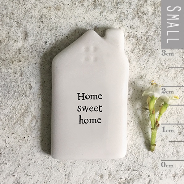 Home Sweet Home Ceramic Heart Token | East of India