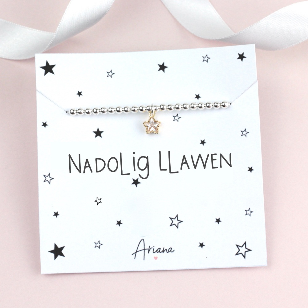 Nadolig Llawen Bracelet - Ariana Jewellery -  Various Choice