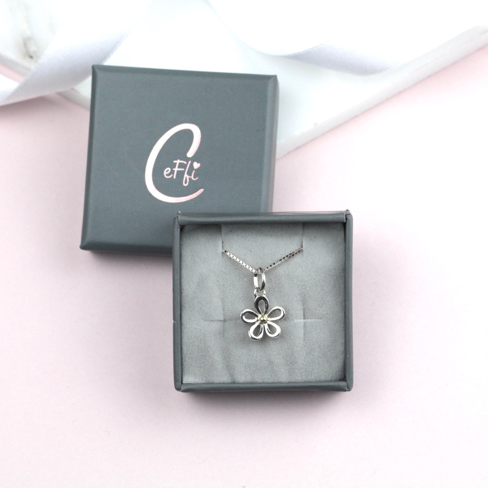 Daisy Sterling Silver 925 Necklace
