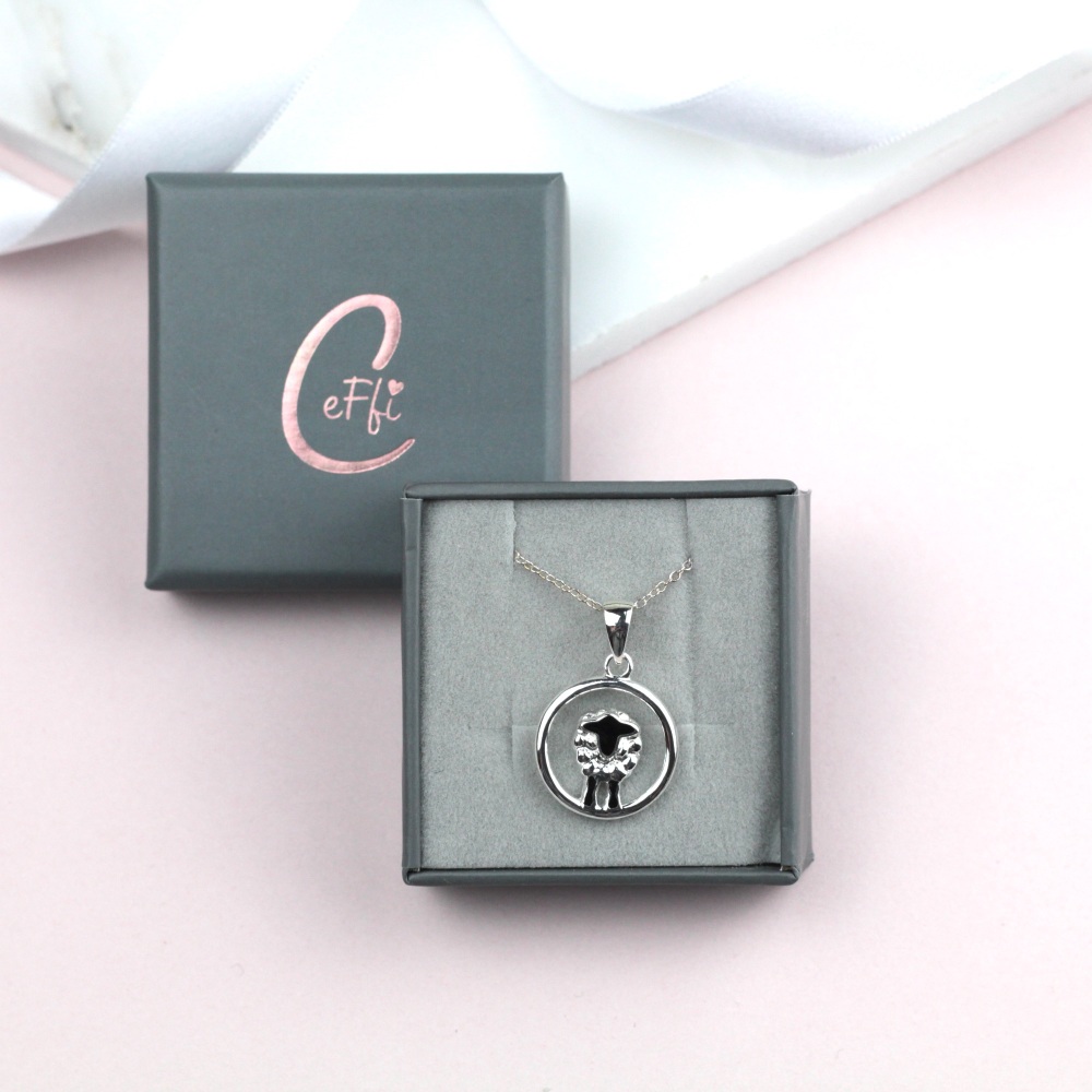 Sheep Sterling Silver 925 Necklace