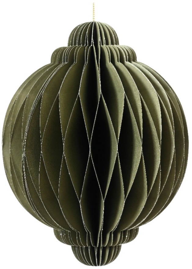Green Paper Ornament Hanging Decoration