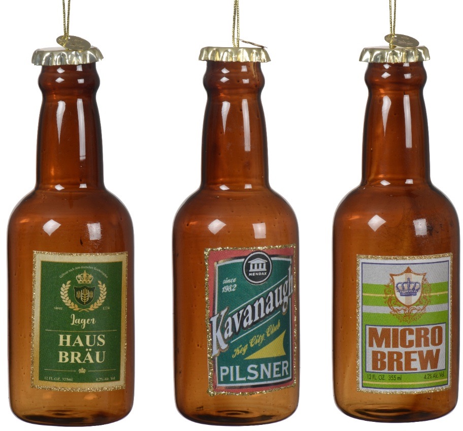 Beer Bottle Christmas Tree Decoration