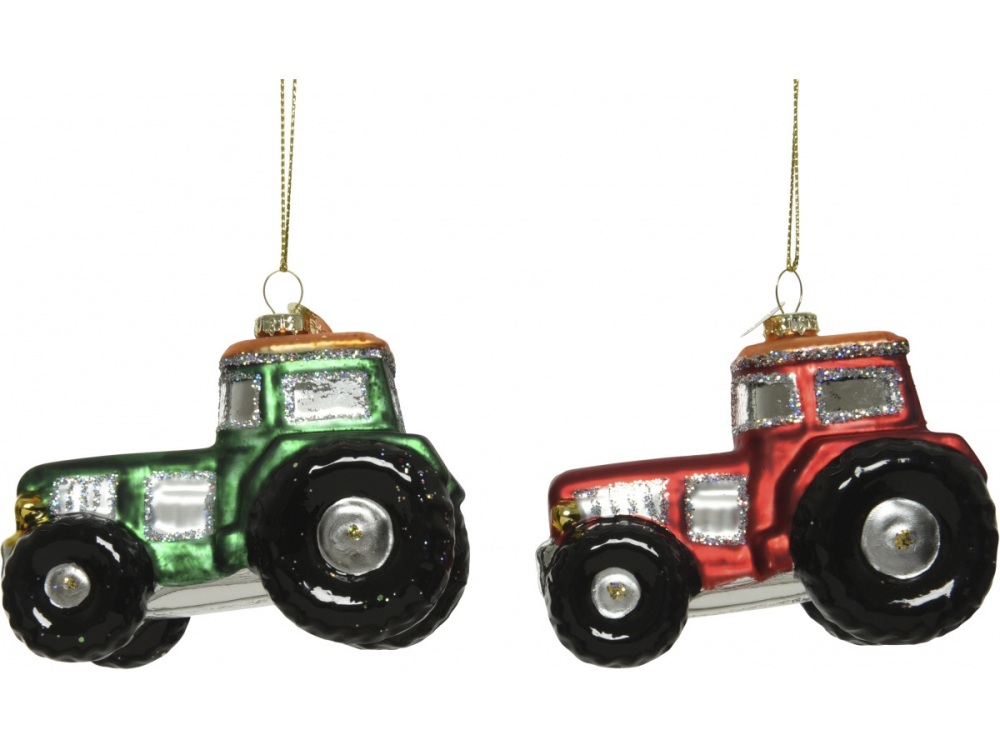 Tractor Christmas Tree Decoration