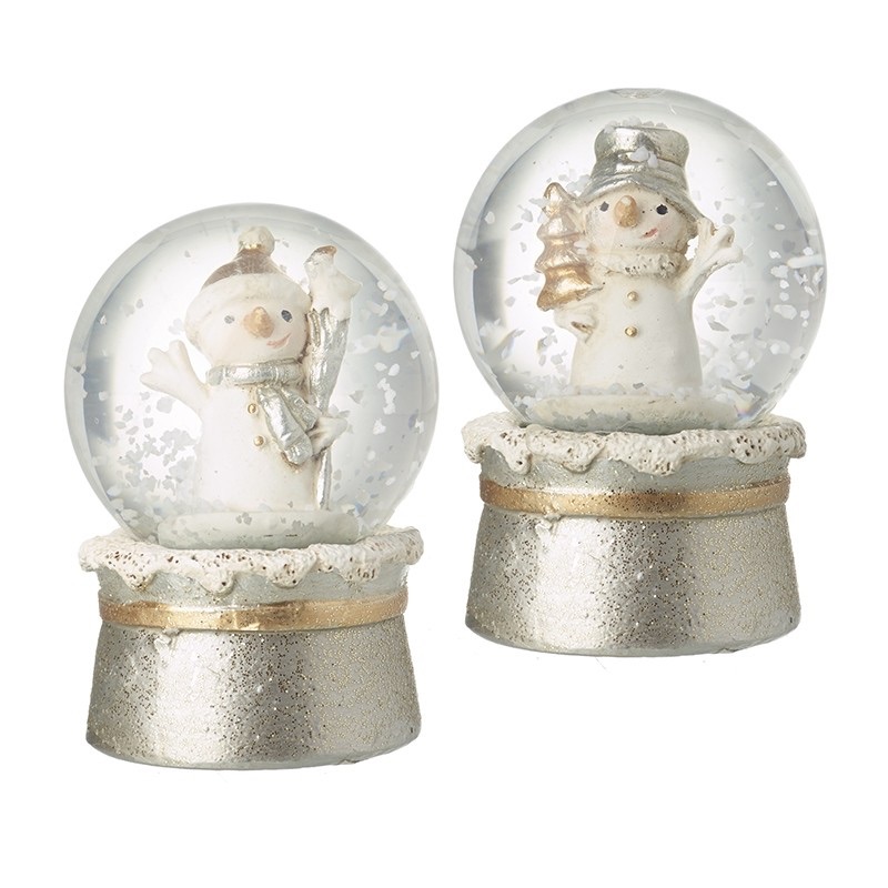 Snowman Glittery Luxury Snow globe Medium
