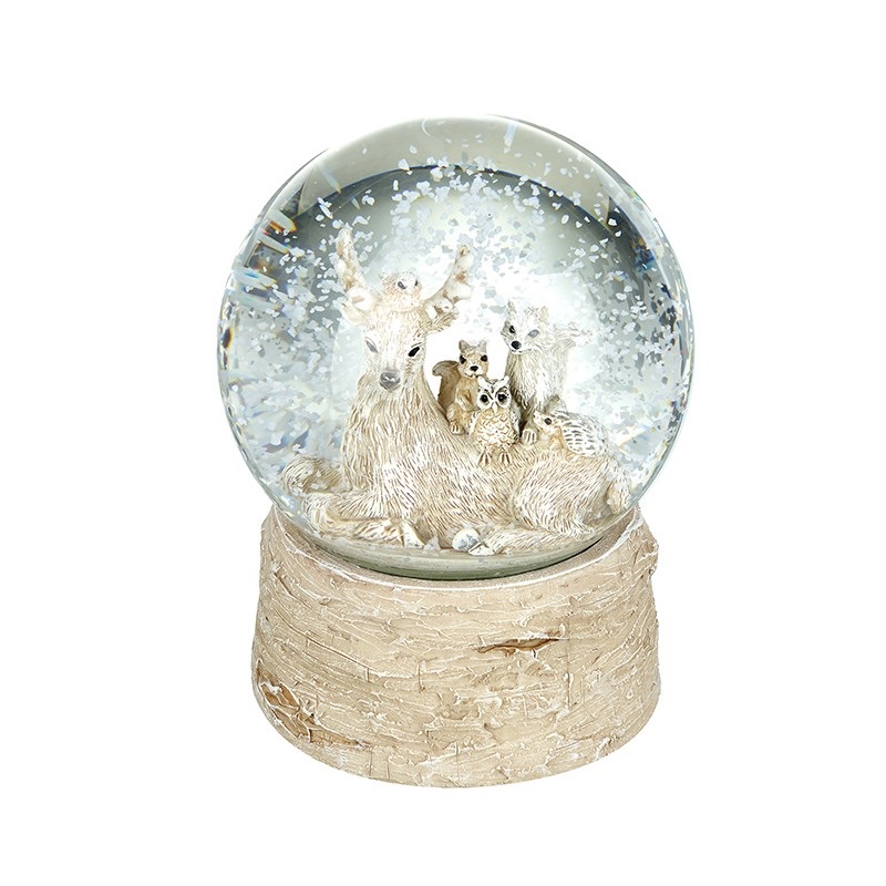 Reindeer Luxury Snow globe