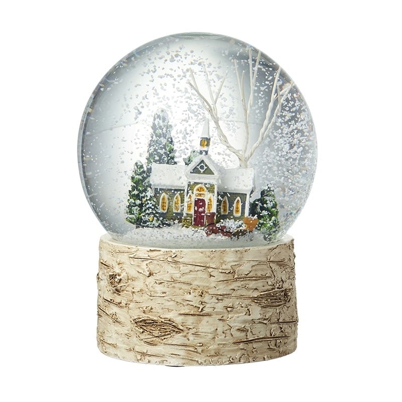 Colourful House Luxury Snow globe