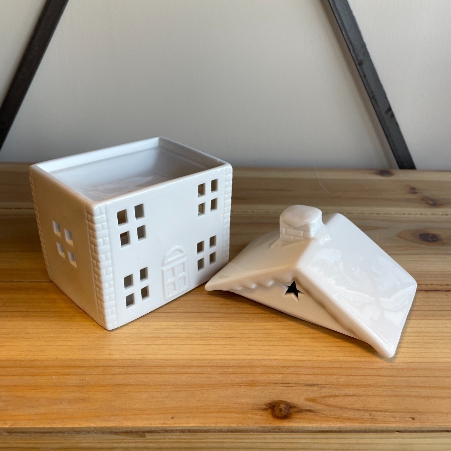 Ceramic House Wax or Oil Burner