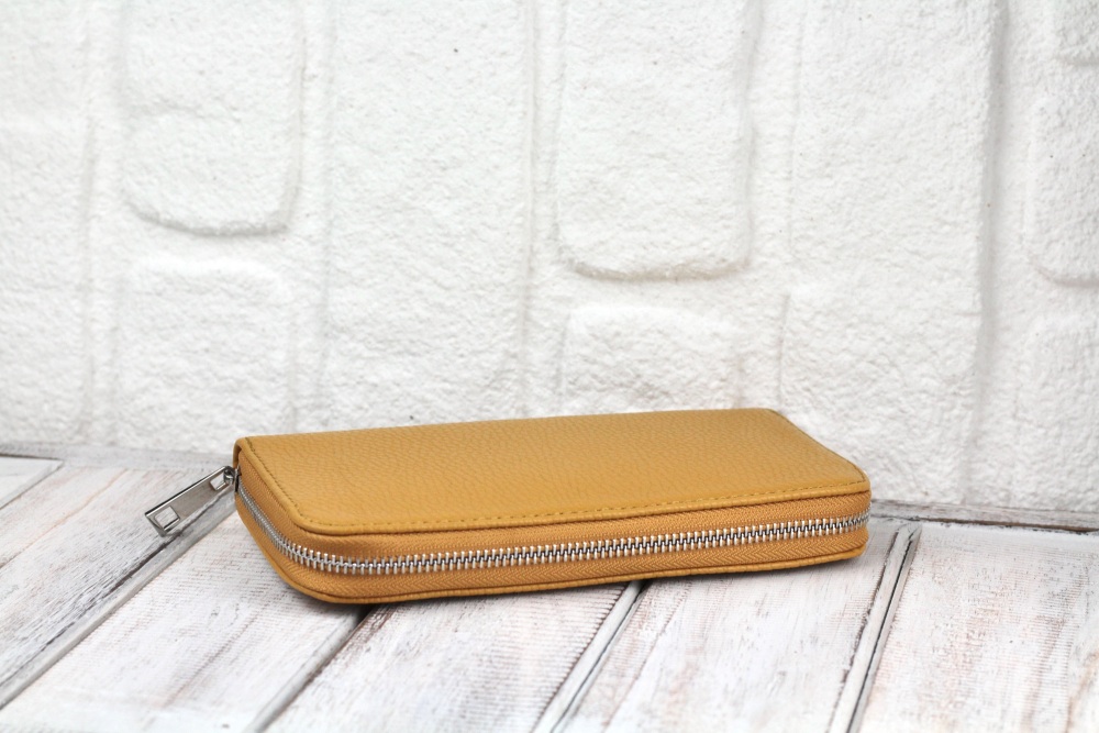 Mustard Leather Purse