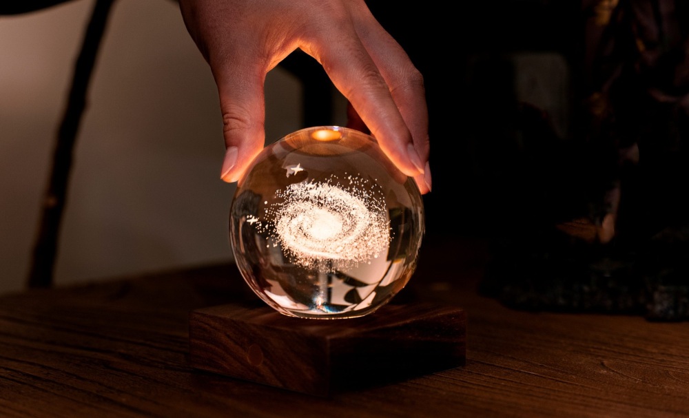 Galaxy Amber Crystal Light | Gingko