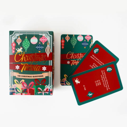 Christmas Trivia Cards