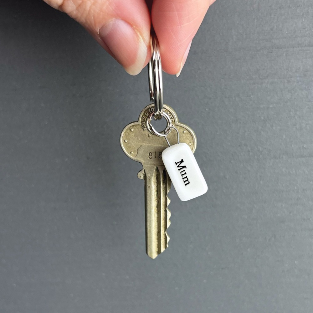 Mum Ceramic Keyring | East of India