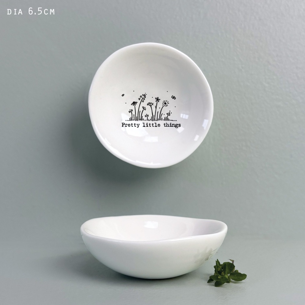Pretty Little Things Wobbly Bowl Trinket Dish  | East of India