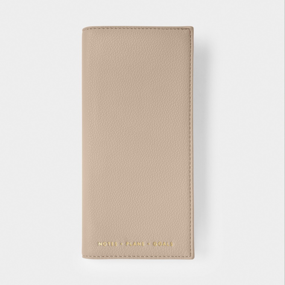 Notes, Plans, Goals Slim Refillable Notepad Case | Katie Loxton