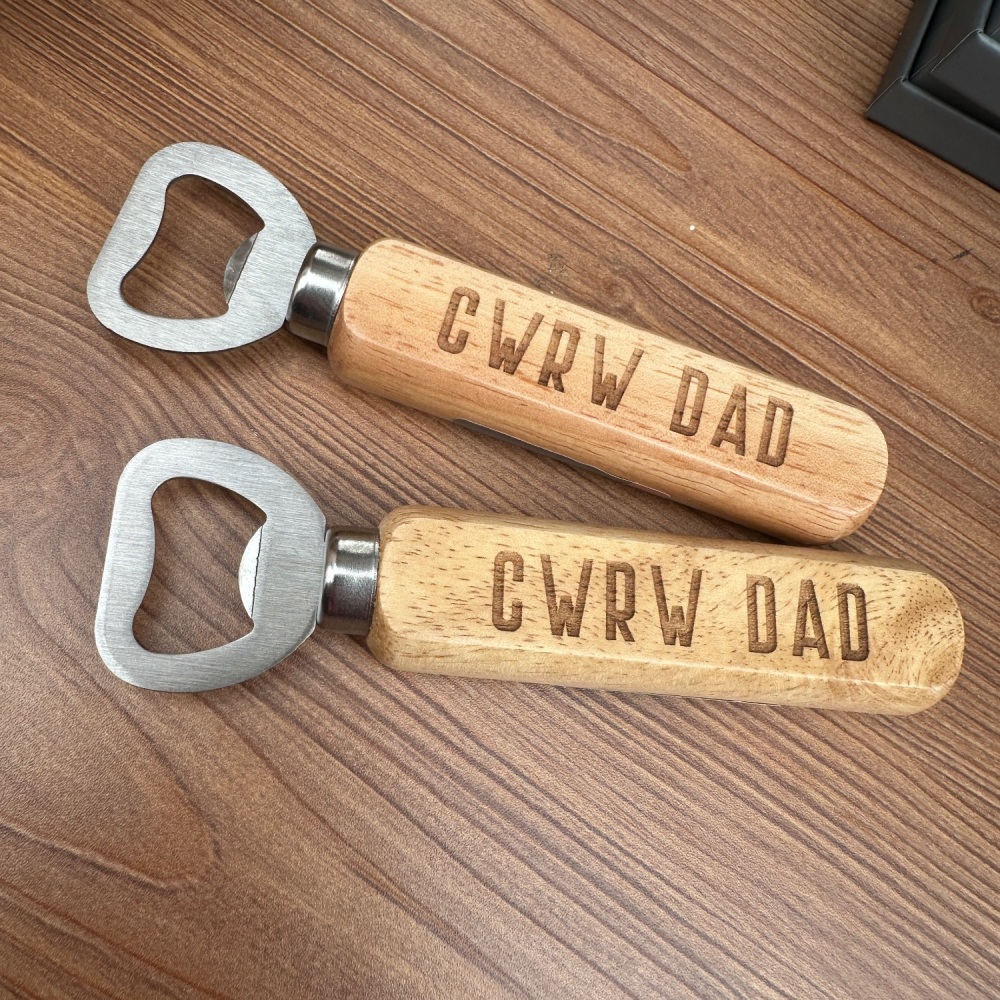 Cwrw Dad Agorwr Botel | Welsh Dad's Beer Wooden Bottle Opener