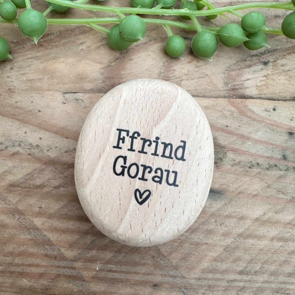 Tocyn Pren Ffrind Gorau | Wooden Best Friend Token Gift