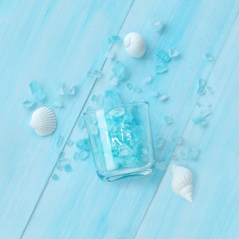 Inis Scented Seashells and Sea Glass Diffuser Decoration