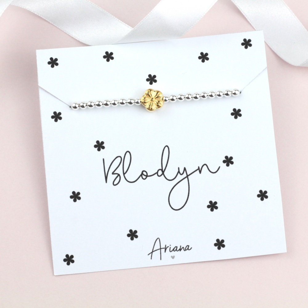 Breichled Blodyn | Blodyn Bracelet by Ariana Jewellery -  Various Choice