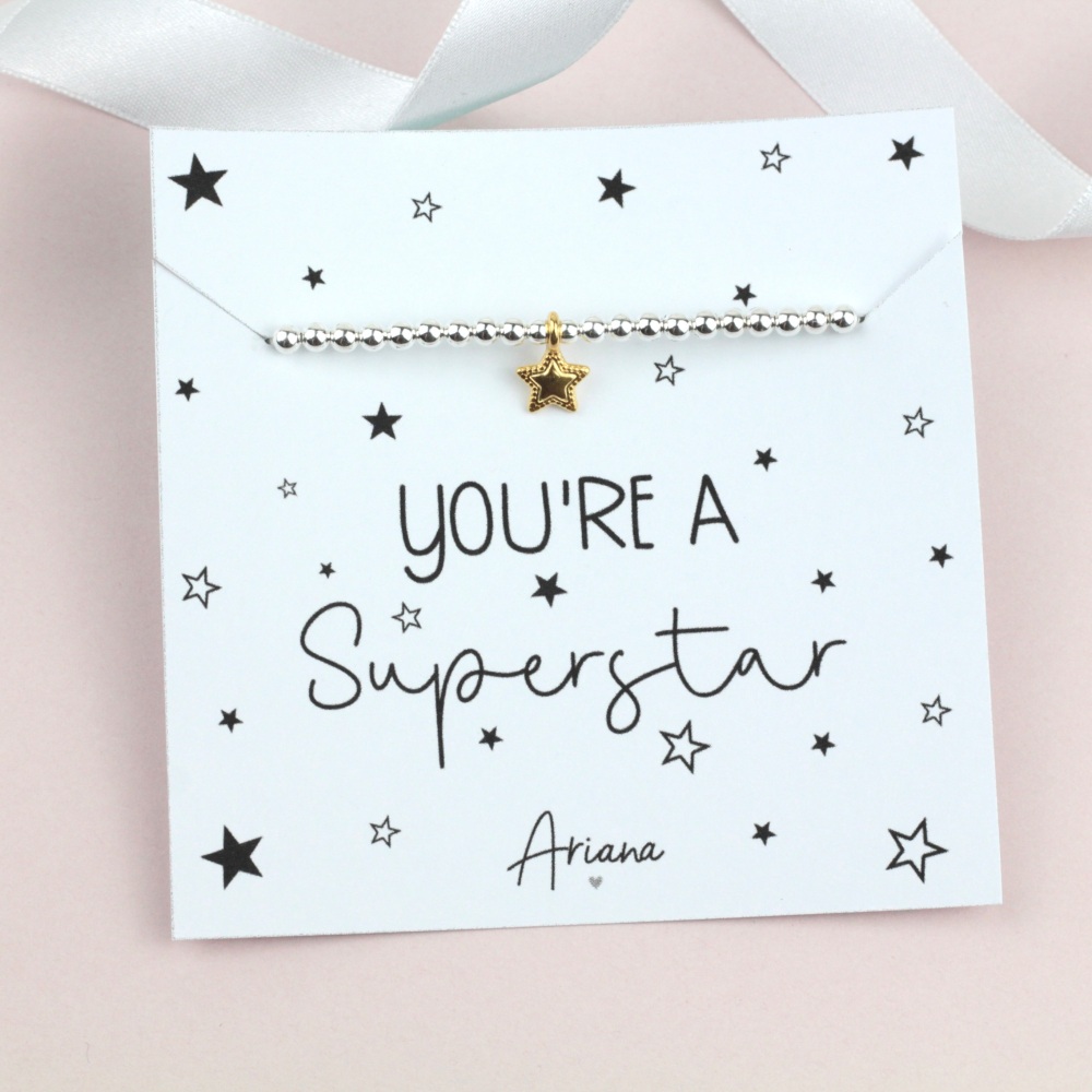 You're a Superstar Stretch Bracelet | Ariana Jewellery