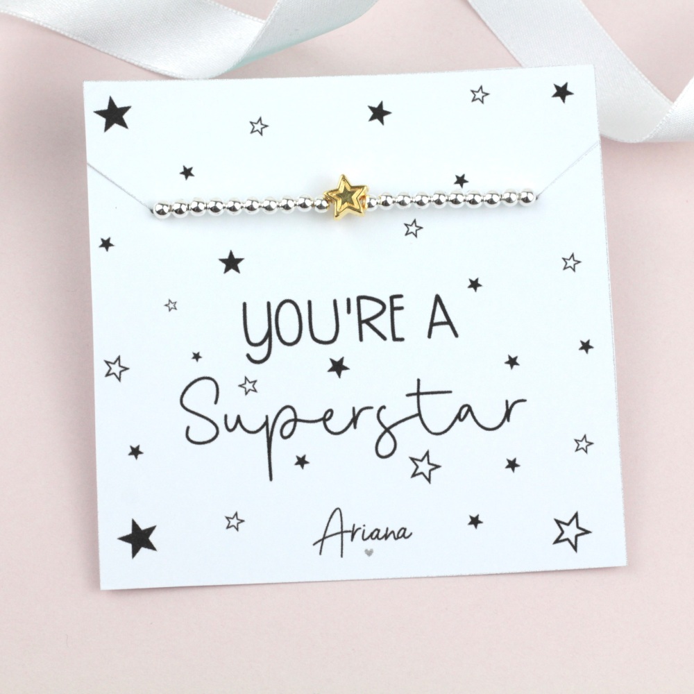 You're a Superstar Stretch Bracelet | Ariana Jewellery
