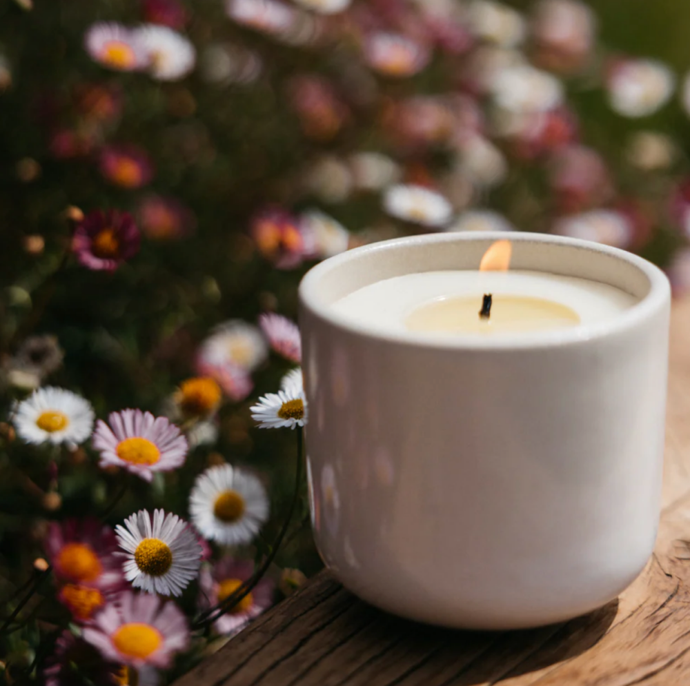 Orange Blossom Scented Ceramic Pot Candle | St Eval