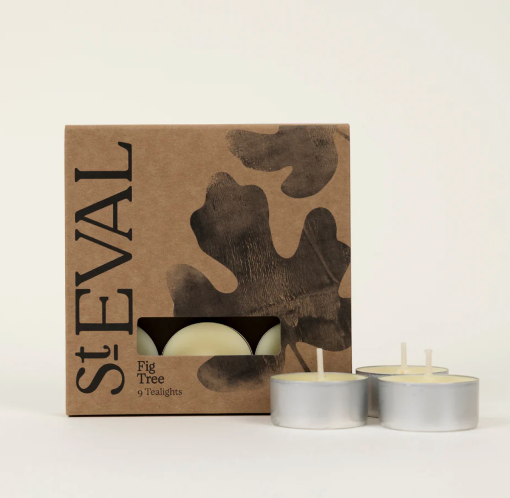 Fig Tree Tea Light Candles | St Eval