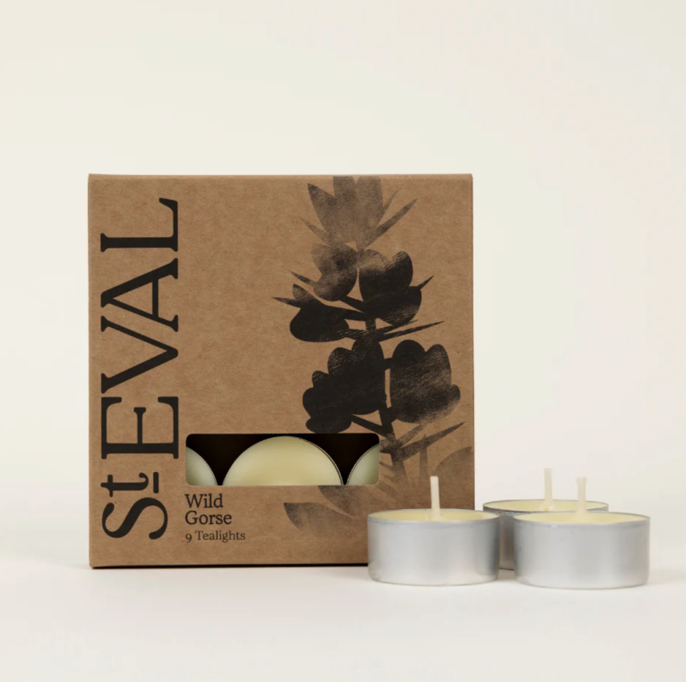 Wild Gorse Tea Light Candles | St Eval