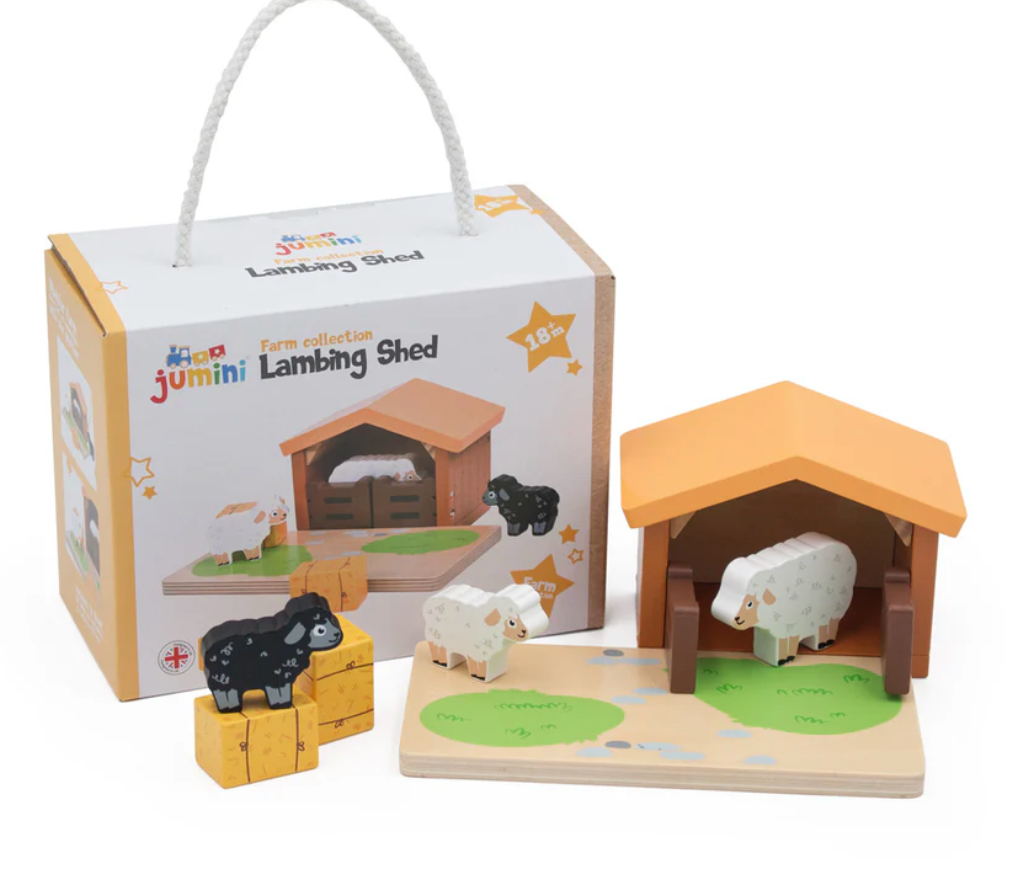 Wooden Lambing Shed Toy | Wooden Toy