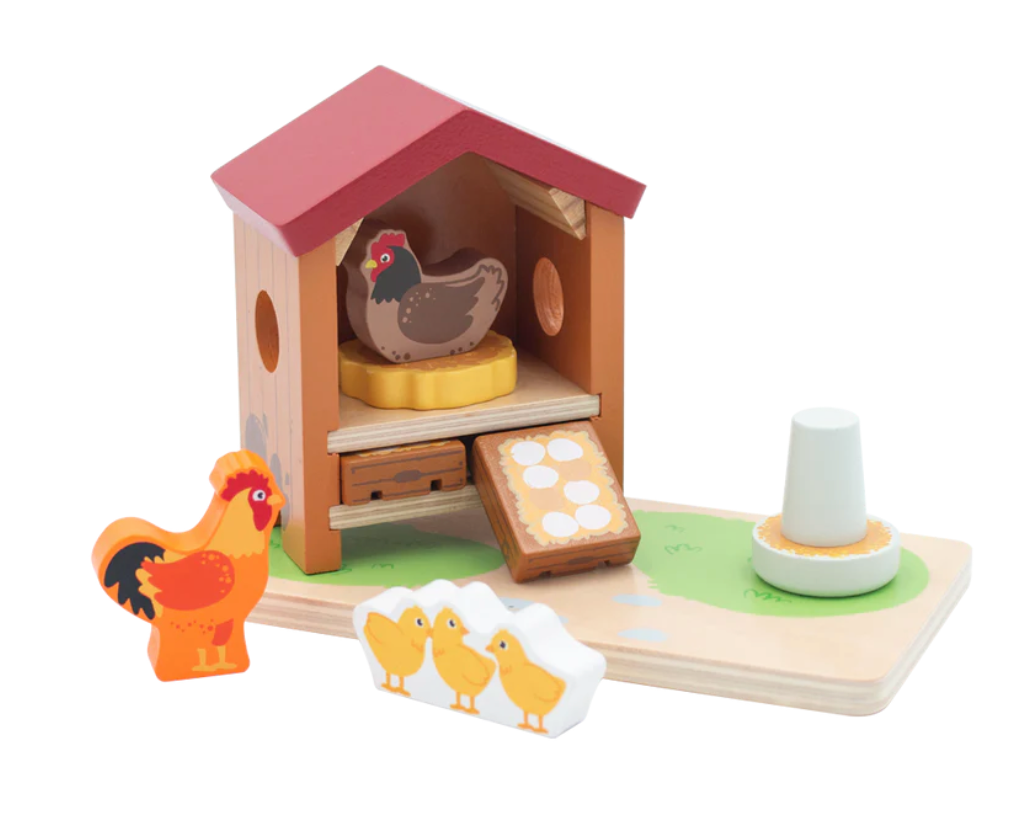 Wooden Chicken Coop Toy | Wooden Toy