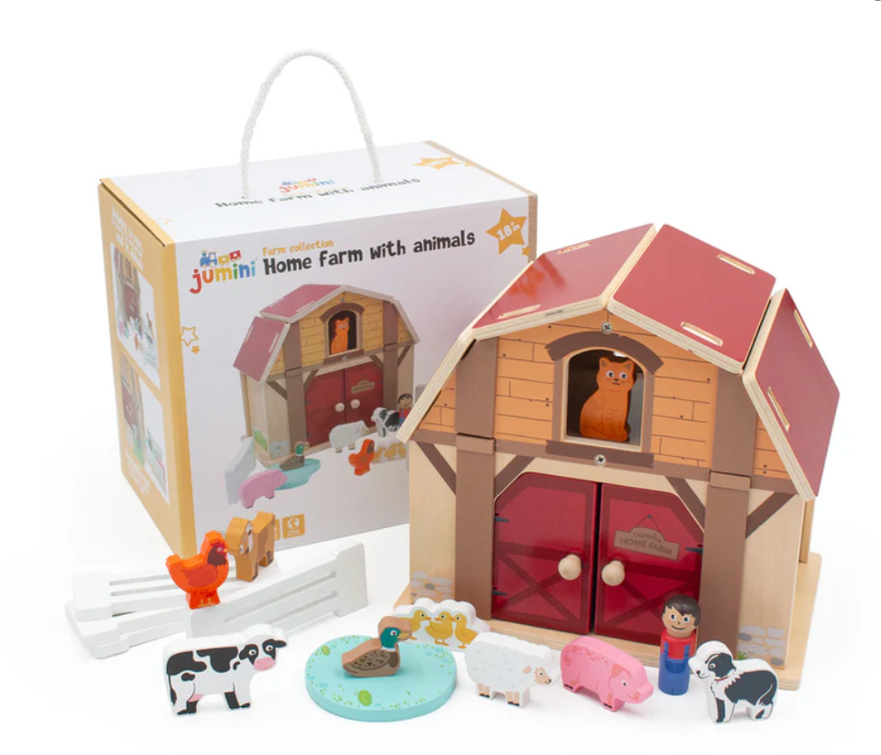 Wooden Farm Barn Set | Wooden Toy